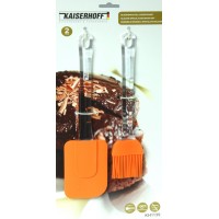 Набор силиконовая кисточка и лопатка Kaiserhoff KH-1139