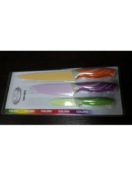 Набор ножей Le Chef Color CR-003
